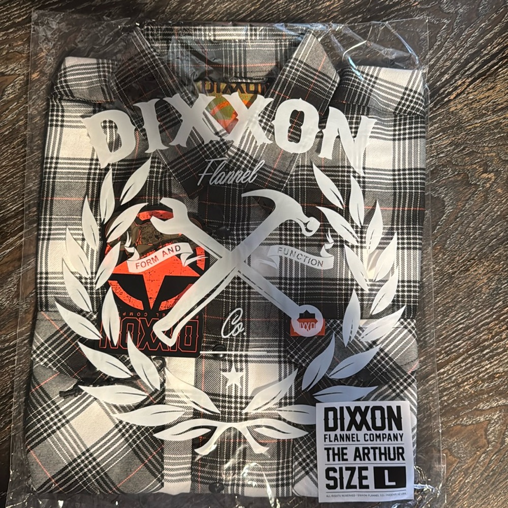 Dixxon flannel The Arthur size Lg